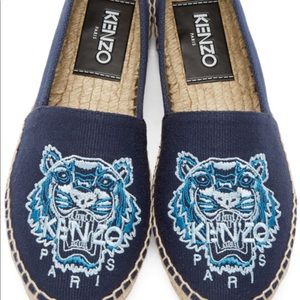 Navy KENZO Tiger Espadrilles